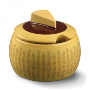 Parmegiano Reggiano Ceramic Container with Spoon